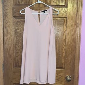 Pink light flowy dress, size small